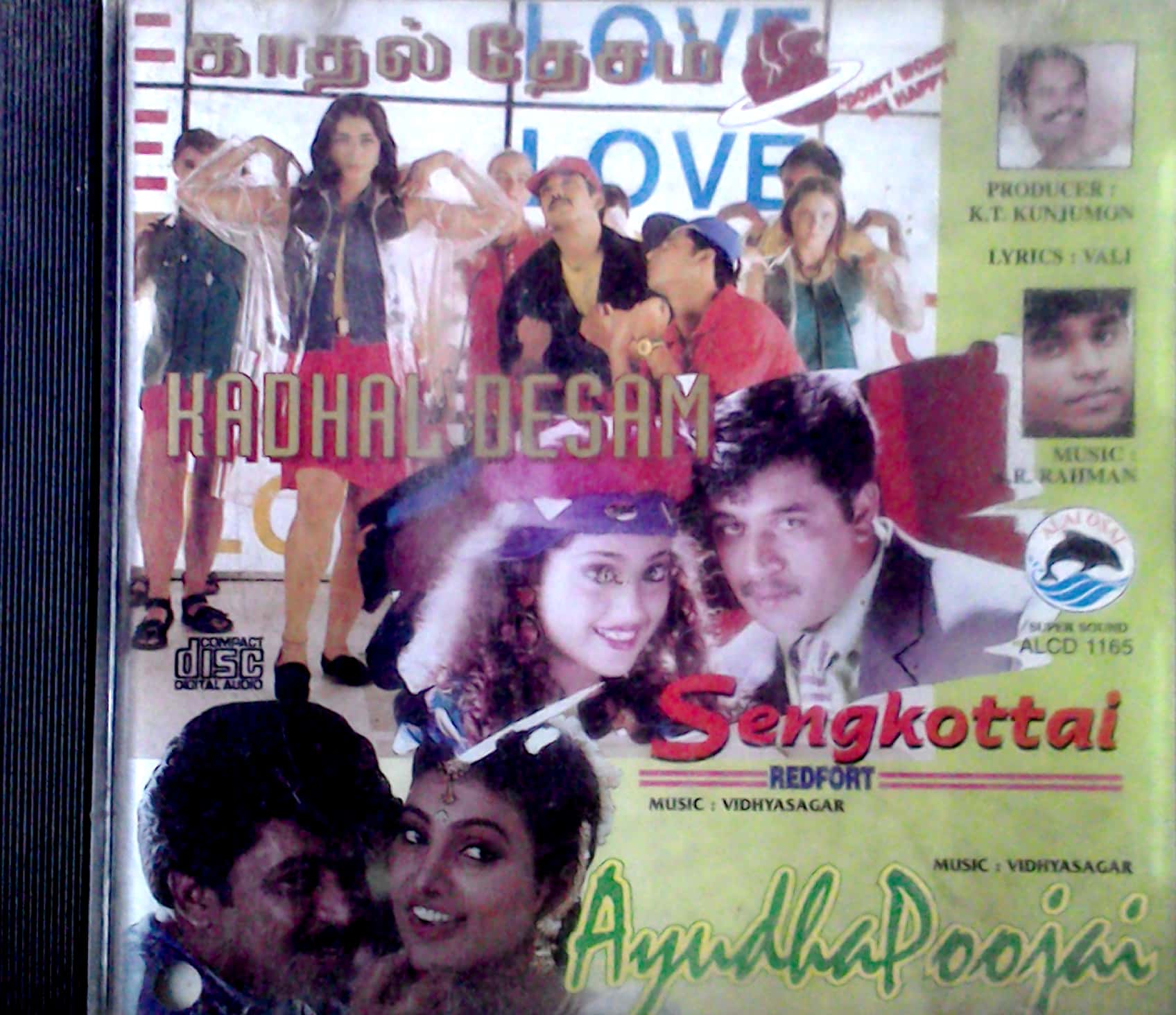 kadhal desam tamil movie audio cd